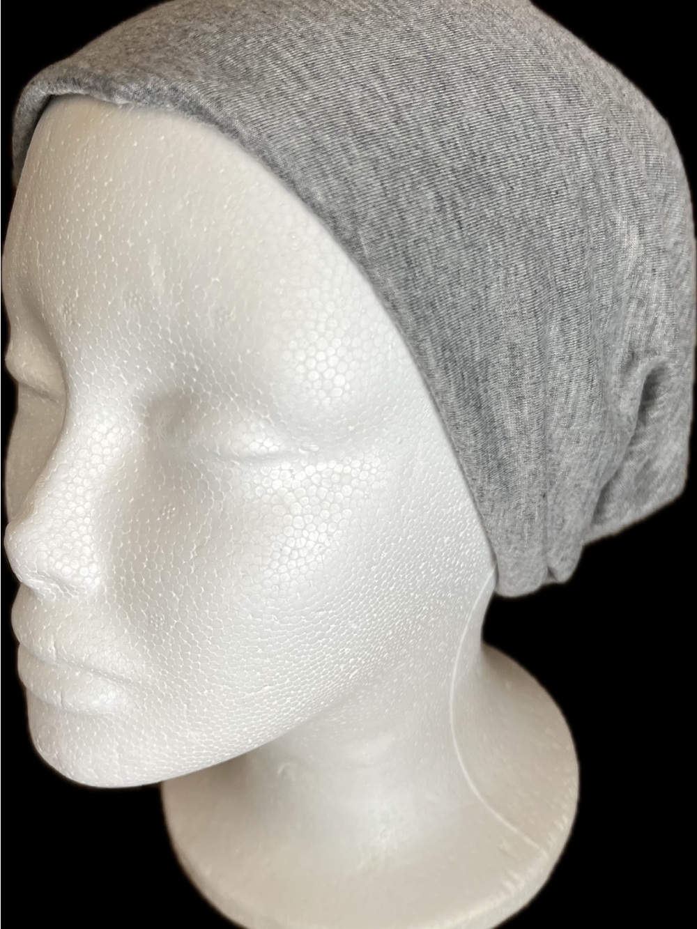 3-Pack Gray, Black &  Pink Women’s Stretch Beanie Hat - Lightweight Slouchy Cap